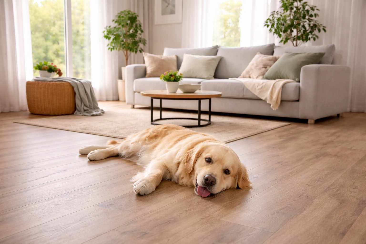 What Flooring Holds Up Best With Pets?