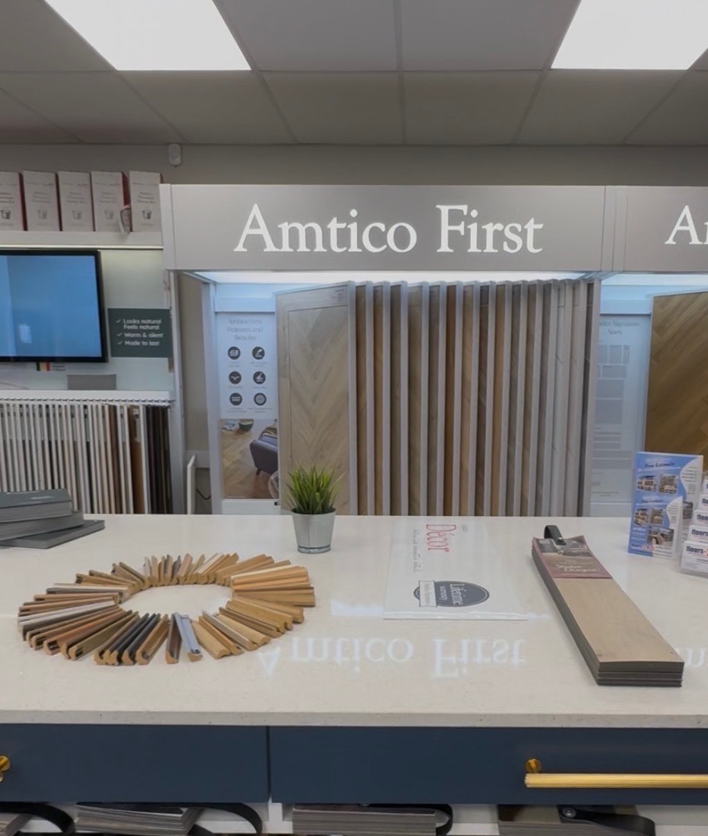 Amtico First and Amtico Signature display at Floors 2u showroom